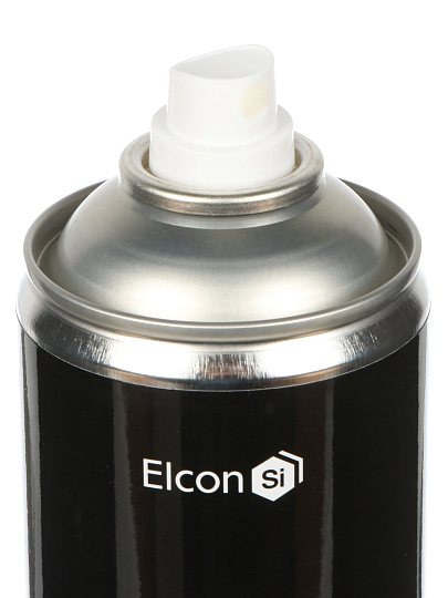 Эмаль аэрозольная, Elcon, универсальная, алкидная, глянцевая, черная, RAL 9005, 520 мл