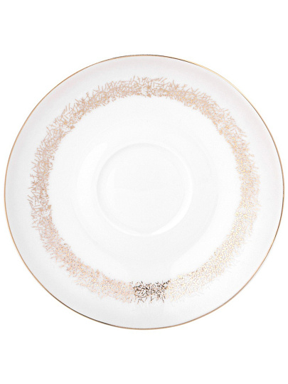 Набор чайный фарфор, 12 предметов, на 6 персон, 300 мл, Lefard, Золотой песок, 115-387, подарочная упаковка