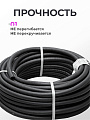 Шланг поливочный, 1/2 '', внутренний d16 мм, 4 атм, армированный, 50 м, ВРТ, Волжский, резина, черный, ВФ5170010 - фото 2