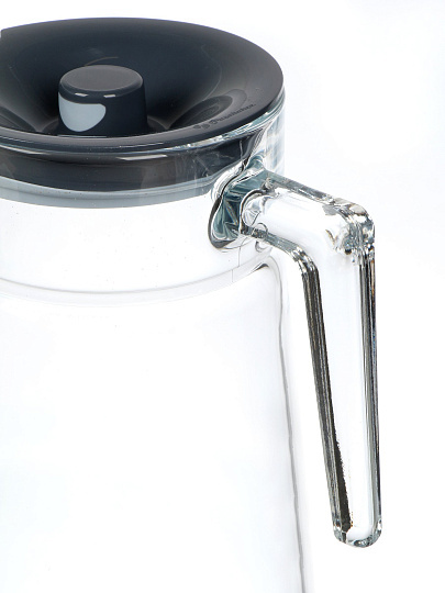 Кувшин стекло, 2 л, с крышкой, Pasabahce, City, 43038B, grey