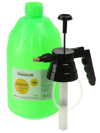 Опрыскиватель HouseLoft, 3 л, пластик, металлический носик