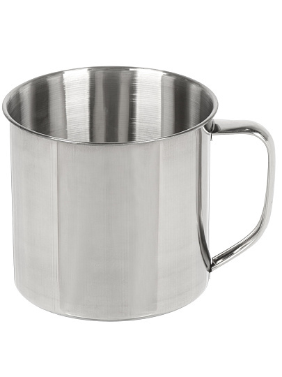 Кружка походная, нержавеющая сталь, 1.2 л, 10.5 см, 107-199