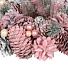 Подсвечник декоративный 1 свеча, 23х8.5 см, розовый, SYSGL-462163 - фото 2