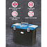 Ящик для инструментов, 19 '', 48х36 см, пластик, Bartex, пластиковый замок, 27802205 - фото 7