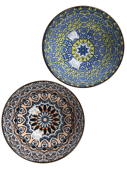 Набор салатников 2 шт, 11х5.5 см, 0.25 л, подарочная упаковка, Восток, B010441