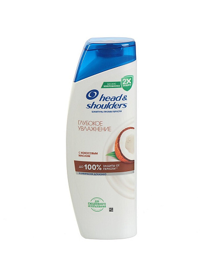 Шампунь Head &amp; Shoulders, Глубокое увлажнение, против перхоти, 400 мл