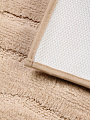 Коврик для ванной, 0.5х0.8 м, полиэстер, бежевый, Silvano, Линии, Y4-11470 - фото 3
