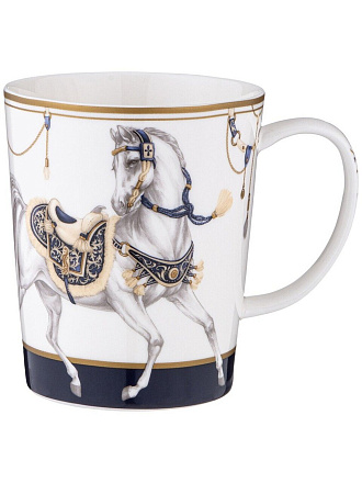 Кружка фарфор, 400 мл, Horse Club, Lefard, 590-587