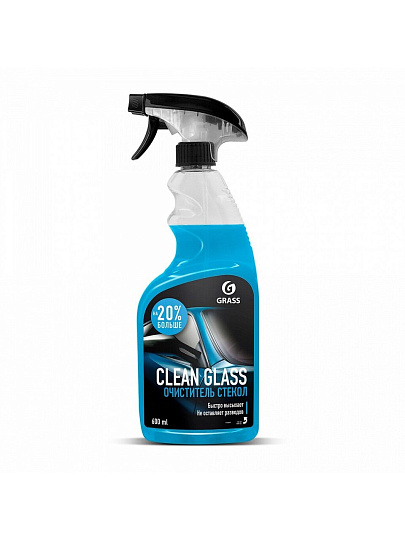 Очиститель для очистки стекол и зеркал, 600 мл, Grass, Clean glass, 110393