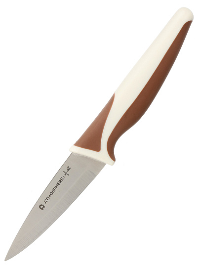 Нож кухонный Atmosphere, FreshCook, для овощей, нержавеющая сталь, 8.5 см, нейлон, AT-K4313