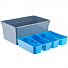 Ящик-органайзер для инструментов, 37.5х25.5х16 см, пластик, FunBox, Mechanik, 2 лотка, в ассортименте, FB6052 - фото 3