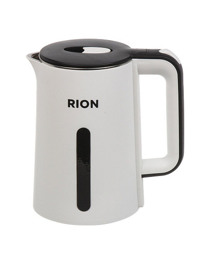 Чайник электрический Rion, CX-K205-18, 1.8 л, 1500 Вт, скрытый нагревательный элемент, сталь, пластик