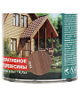 Защитно-декоративное покрытие Русские узоры, для дерева, орех, 0.75 л - фото 3