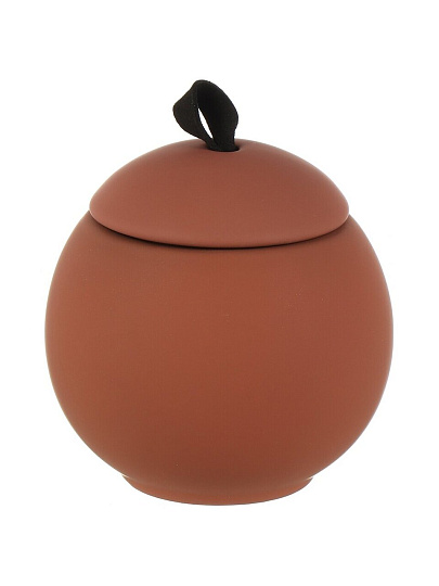 Диспенсер для ватных дисков, 9.6х9.6, керамика, терракотовый, BCE0758BA-CT