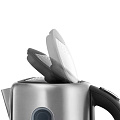 Чайник электрический Bosch, TWK 79B05, 1.7 л, 2200 Вт, скрытый нагревательный элемент, металл - фото 5