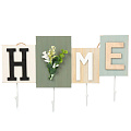 Крючок 4 крючка, на декоративном панно, настенный, 32.5х20.5 см, МДФ, Home, A200170 - фото 2