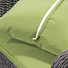 Мебель садовая Green Days, Элит Премиум, серая, стол, 118х118х75 см, 4 кресла, подушка зеленая, CYH1830W-1 - фото 8