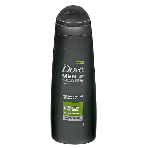 Шампунь Dove, Men Care Свежесть ментола, для всех типов волос, для мужчин, 250 мл