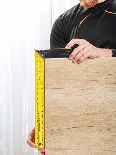 Угольник 400 мм, металл, Bartex, FSC-11