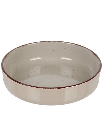 Салатник, керам, 18 см, Pollen lite, Daniks, капучино