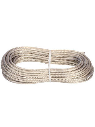 Трос диаметр 5 мм, металлополимер, 20 м