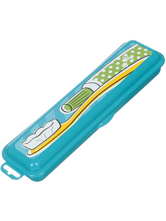 Футляр для зубных щеток, пластик, в ассортименте, Idea, М2553