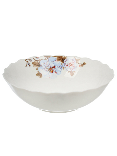 Салатник стеклокерамика, круглый, 20х5.5 см, 0.9 л, Орлеан, Daniks, BY13LHW80