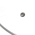 Крышка для посуды стекло, 16 см, Daniks, металлический обод, кнопка бакелит, черная, Д4116Ч - фото 2