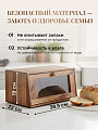 Хлебница акация, 38.5х22х19 см, Катунь, GR-BB-01 - фото 2