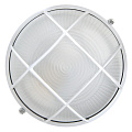 Светильник под лампу General Lighting Systems, ЖКХ 1302 НБП/НПП, 60 Вт, E27, на 1 лампочку, IP65, 19х17.6х8.2 см, с решеткой, белый, GCF-O-E27-60-IP65 - фото 2