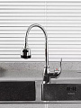 Смеситель для кухни, Frud, гибкий излив, с картриджем, R42055-3