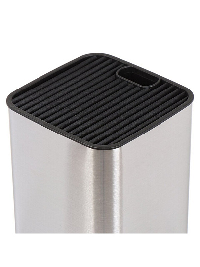 Подставка для ножей, нержавеющая сталь, 11х11х22 см, Y4-5430