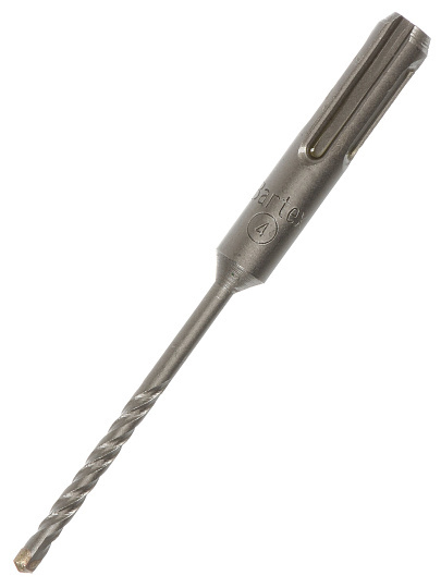 Сверло-бур для перфоратора, Bartex, диаметр 4х50х110 мм, SDS-Plus, KF102001F