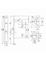 Комплект для сантехнической двери Аллюр, КОЛОМБО SN+L7050S SN+BK-S1 SN/CP(2380/S7050), 15202, никель матовый, алюминиевый сплав - фото 3