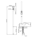 Смеситель для кухни, Cronwil, гибкий излив, с картриджем, CP043-58 - фото 4