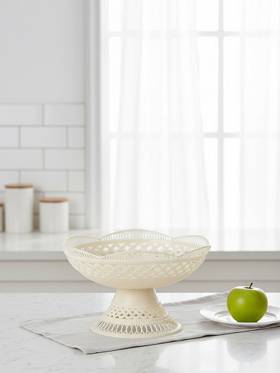 Ваза для фруктов, пластик, 14х24 см, Альтернатива, 7 злаков, М779