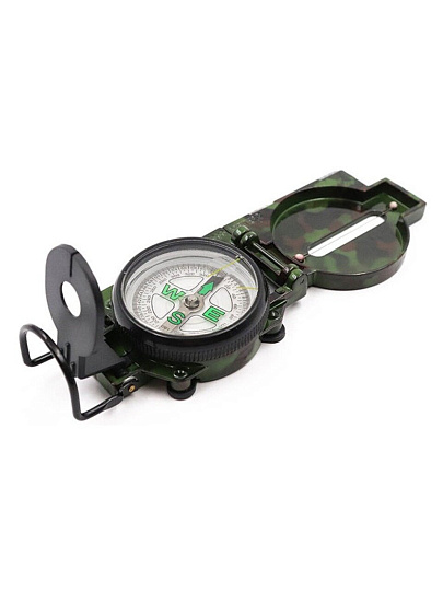 Компас складной Следопыт, 7х5.5х2.8 см, в металлическом корпусе, PF-TCP-07