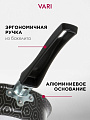 Сковорода алюминий, 14 см, антипригарное покрытие, Vari, В семье вкуснее, серая, VSV17114 - фото 2