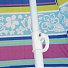 Зонт пляжный 200 см, с наклоном, 8 спиц, металл, Полосы орнамент, LY200-1(239-4AA) - фото 2
