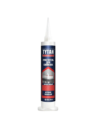 Очиститель для силикона, Professional, 0.08 л, Tytan, 38804