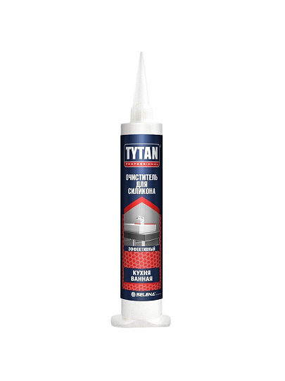 Очиститель для силикона, Professional, 0.08 л, Tytan, 38804