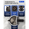 Чайник электрический Daniks, D2217, серый, 1.7 л, 2200 Вт, скрытый нагревательный элемент, нержавеющая сталь - фото 17