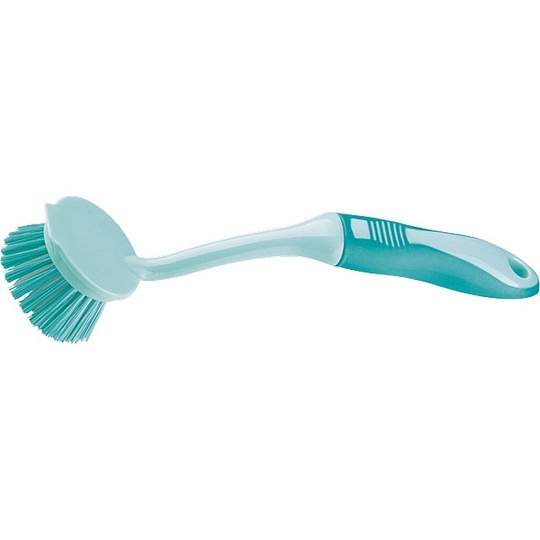 Щетка для посуды круглая d 55х260 мм, 2-комп. рукоятка, Elfe, 93307