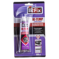 Герметик силиконовый, универсальный, Irfix, Hi-Temp, 20069, 60 мл, красный, термостойкий