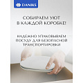 Сервиз столовый стеклокерамика, 18 предметов, на 6 персон, Daniks, Флюид, синий - фото 14