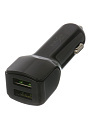 Автомобильное зарядное устройство Vixion, VU-22, USB Smart IC, в прикуриватель, 2.1 А, черное, GS-00028939 - фото 3