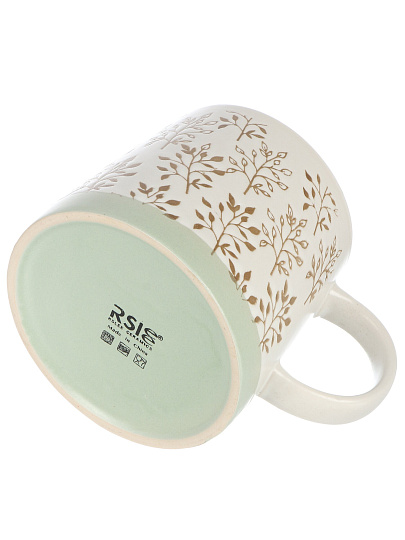 Кружка керамика, 420 мл, Эко ботаника, Y4-11316, в ассортименте