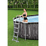 Бассейн каркасный Bestway, 610х366х122 см, Power Steel Oval Pool, 5611R, фильтр-насос, лестница, тент, 20241 л, поплавок-дозатор - фото 9