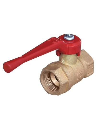 Кран для воды, 3/4&quot;, г-г, ручка, БАЗ