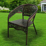 Мебель садовая Малибу, коричневая, стол, 56х66х76 см, 2 кресла, Y9-297 - фото 4